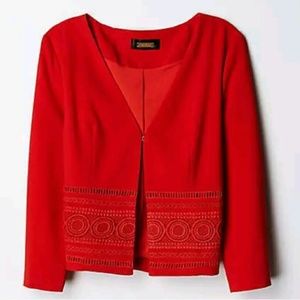 New with Tags - Anthropologie Mina Cropped Jacket by Greylin - Size S